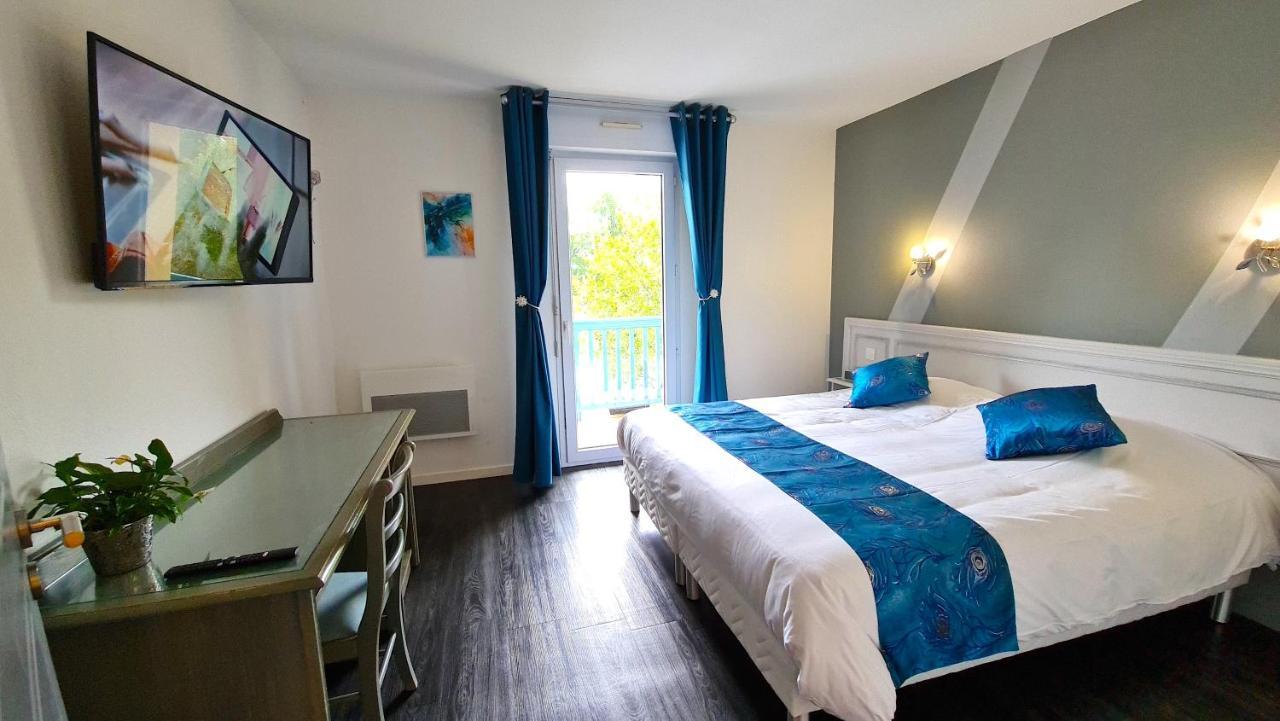 Fasthotel Oloron Hostellerie Du Paon Blanc Lurbe-Saint-Christau Exteriör bild
