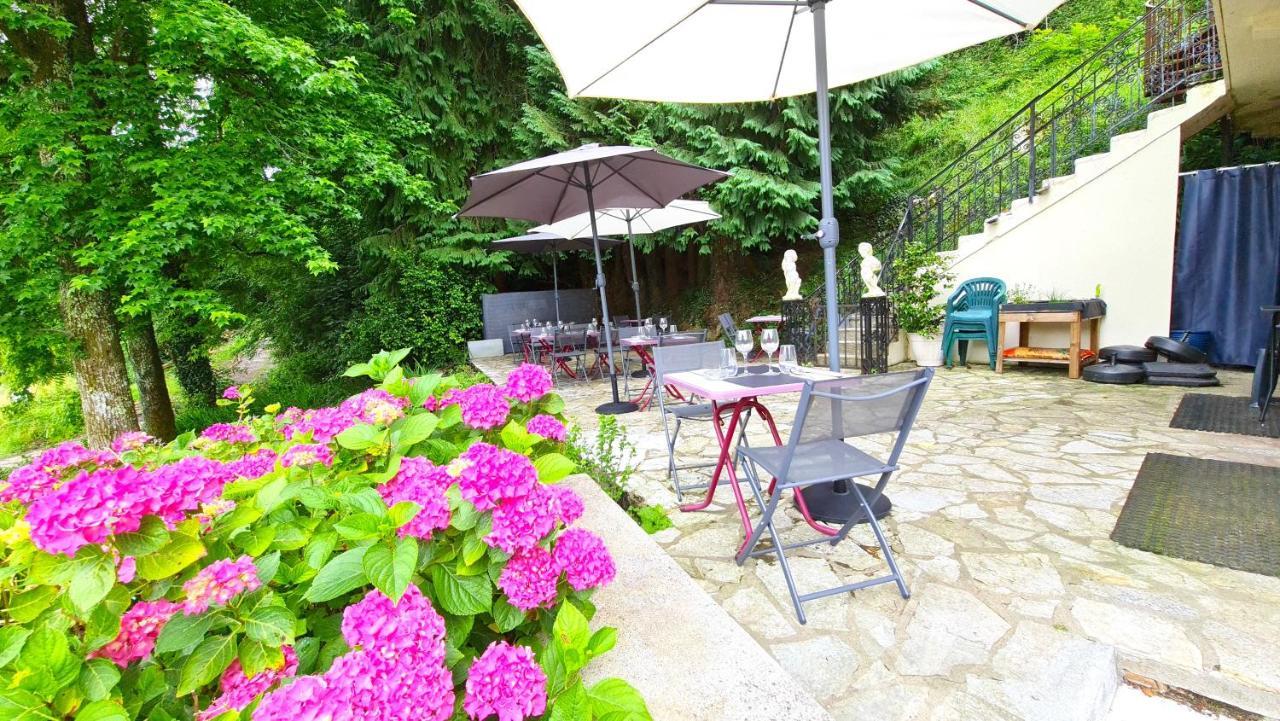 Fasthotel Oloron Hostellerie Du Paon Blanc Lurbe-Saint-Christau Exteriör bild